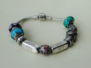 Unique, personalized charms to add to your charm bracelet